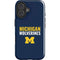 University of Michigan Wolverines M iPhone 16 Plus Impact Case
